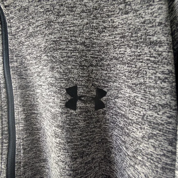 Under Armour Gray Quarter-Zip Pullover - Picture 2 of 5